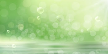 Natural background with bokeh effect Free Vector