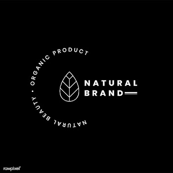 Natural brand logo badge design | Free stock vector - 464081