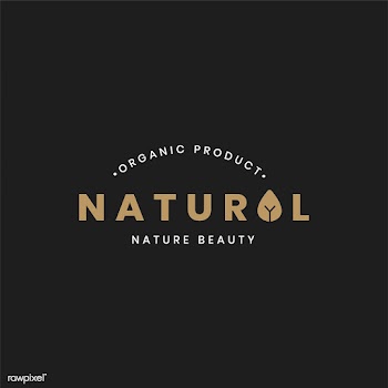 Natural brand logo badge design | Free stock vector - 464124