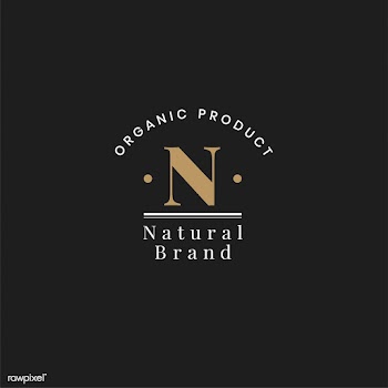 Natural brand logo badge design | Free stock vector - 464131