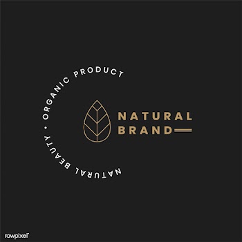 Natural brand logo badge design | Free stock vector - 464135