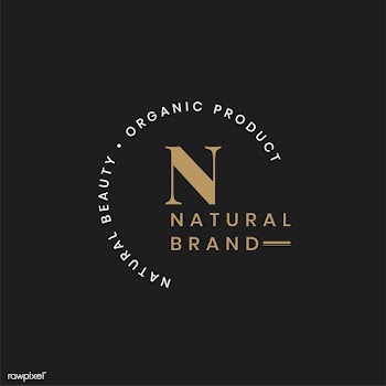 Natural brand logo badge design | Free stock vector - 464141