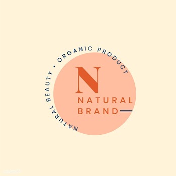 Natural brand logo badge design | Free stock vector - 464146