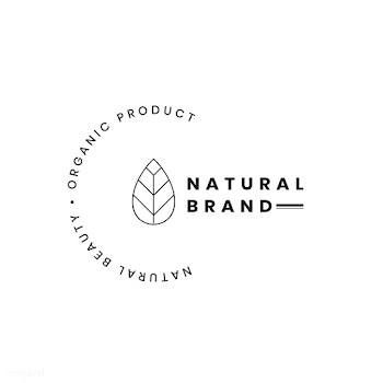 Natural brand logo badge design | Free stock vector - 464151