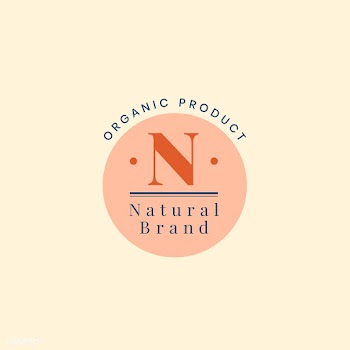 Natural brand logo badge design | Free stock vector - 464175