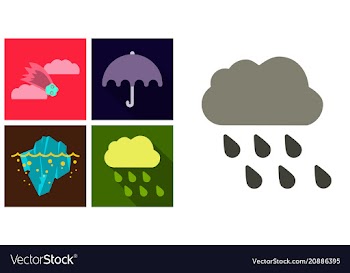 Natural disaster for natural disaster contains vector image