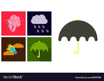 Natural disaster for natural disaster contains vector image