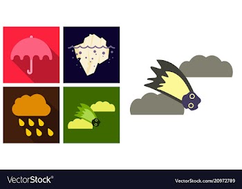 Natural disaster for natural disaster contains vector image
