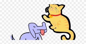 Natural Food, Holistic Medicine Promote Health For - Black And White Cartoon Cat
