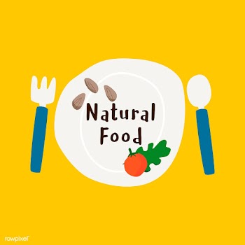 Natural fresh food badge vector | Free stock vector - 516573