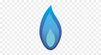 Natural Gas Flame Clipart - Drop