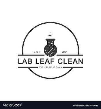 natural lab logo designs concept science