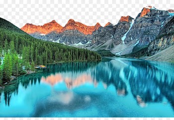 natural landscape nature mountainous landforms mountain reflection