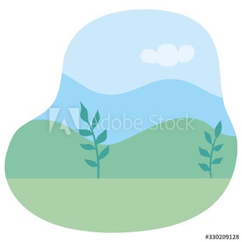 natural landscape scene design