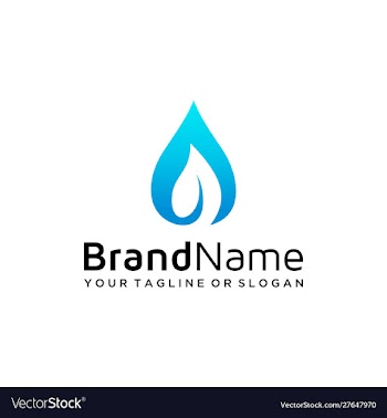 Natural logo design vector image