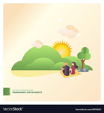 Natural lovers enthusiast vector image