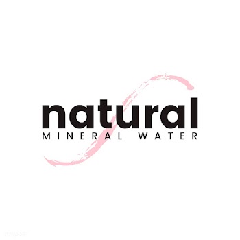 Natural mineral water logo vector | Free stock vector - 466502