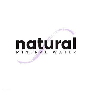 Natural mineral water logo vector | Free stock vector - 466537