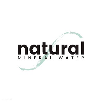 Natural mineral water logo vector | Free stock vector - 466589
