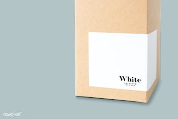 Natural paper box packaging mockup | Free stock psd mockup - 531728