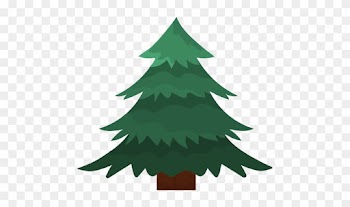 Natural Pine Tree With Branches Design - Pine