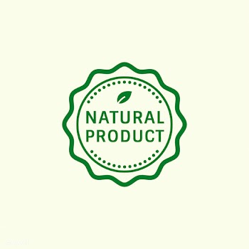 Natural product stamp badge illustration | Free stock vector - 463427