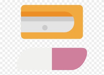 Natural Rubber Material Euclidean Vector Eraser Clip - Vector Graphics