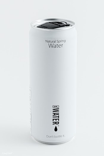 Natural spring water in a resealable CanO water can. JANUARY 29, 2020 .. | Free  photo - 2345464