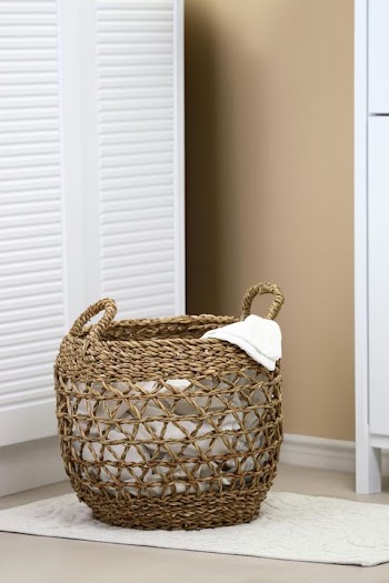Natural Woven Basket for Home Decor