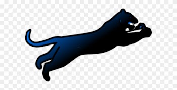 Nature Animals Cats Panther Blue Right Image - Panther Clipart Transparent Background