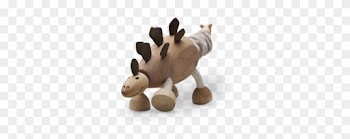 Nature Baby Outfitter - Anamalz Stegosaurus Wooden Toy