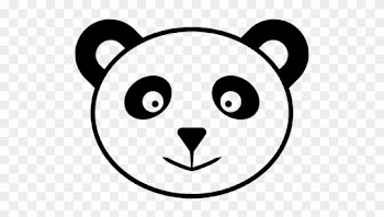 Nature, Cartoon Panda, Cartoon Panda Face Icon - Panda Face Cartoon Png