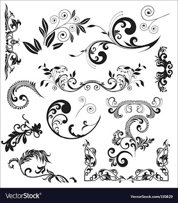 Nature elements vector image