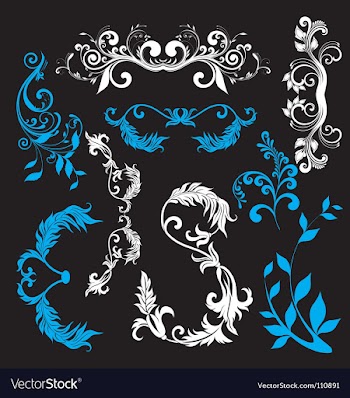 Nature elements vector image