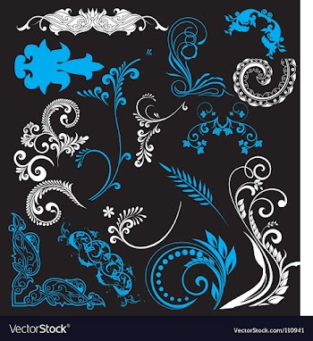 Nature elements vector image