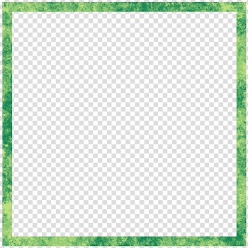 Nature Escape PSJunebt JanClark, green frame transparent background PNG clipart