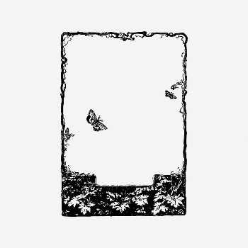 Nature frame collage element, vintage | Free PSD Illustration - rawpixel
