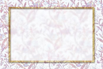 Nature holographic frame psd pattern remix from artwork by William Morris