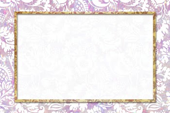Nature holographic frame psd pattern remix from artwork by William Morris