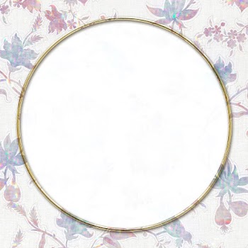 Nature holographic frame psd pattern remix from artwork by William Morris