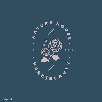 Nature house logo design vector | Free stock vector - 523467