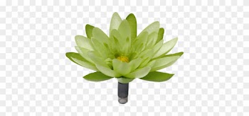 Nature-inspired Fluval Chi Lily Flower Ornament Adds - Fluval Chi Aquarium Lily Flower Ornament Decoration