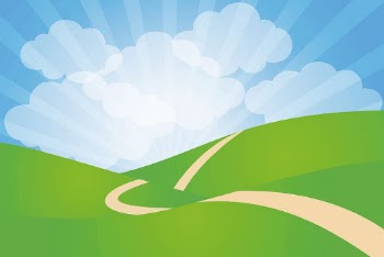 Nature landscape background, cartoon illustration | Free Vector - rawpixel