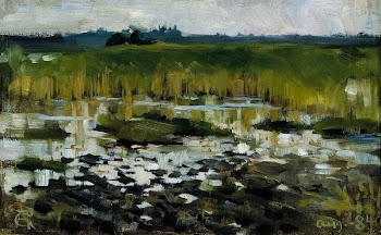 Nature landscape, oil painting. Original | Free Photo - rawpixel