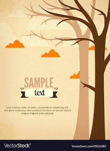 Nature landscape vector image