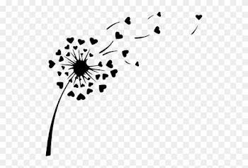 Nature, Personal Use, Dandelion - Stencil Diente De Leon
