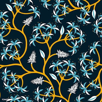 Nature plant branch wallpaper design | Free stock vector - 563297