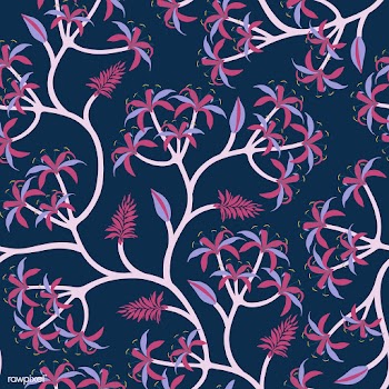 Nature plant branch wallpaper design | Free stock vector - 563299