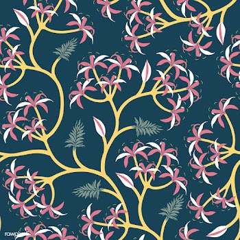 Nature plant branch wallpaper design | Free stock vector - 563301