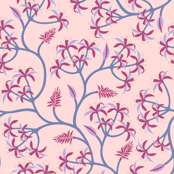 Nature plant branch wallpaper design | Free stock vector - 563306